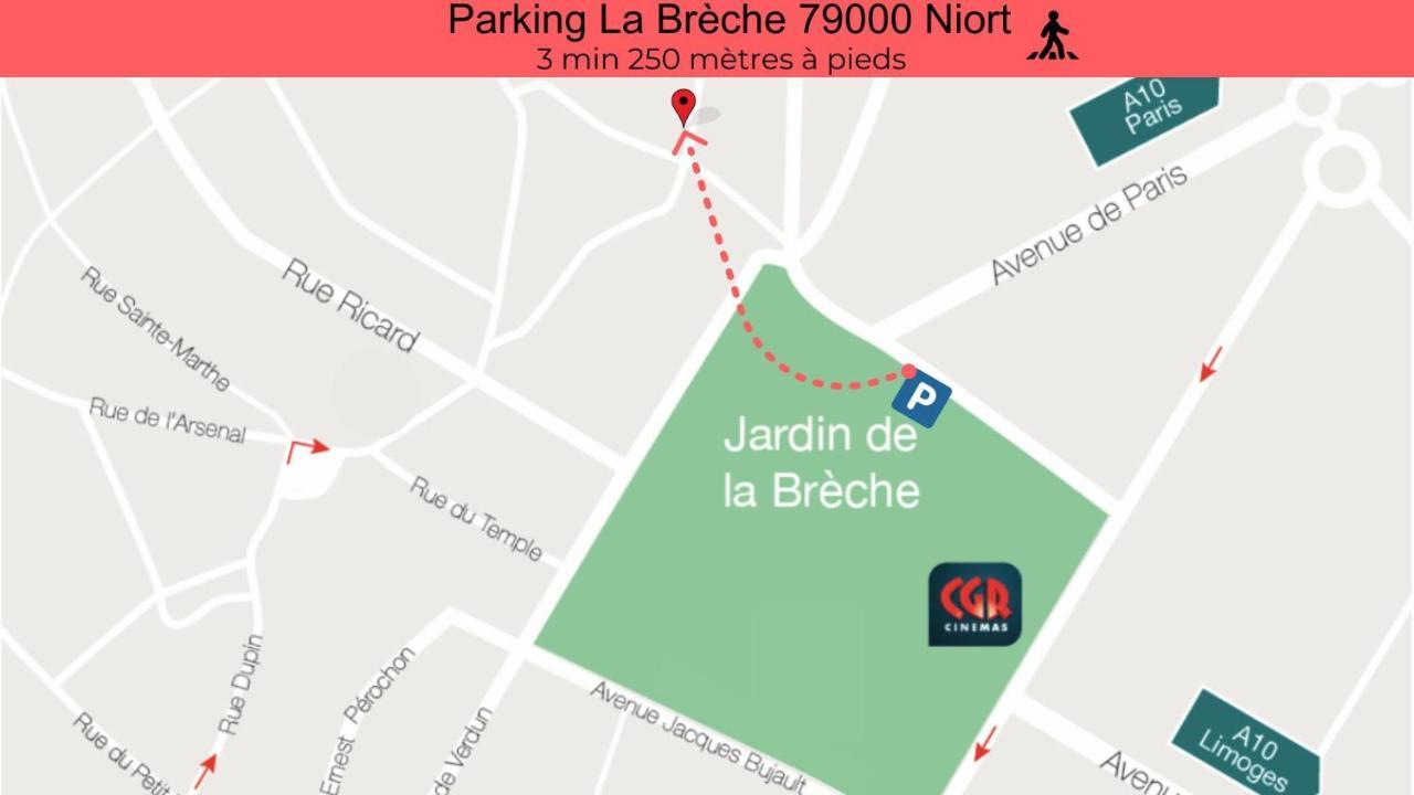Niort - Hyper-Centre - Appartements En Duplex Ou Triplex - Wifi Fibre - Nouveau Εξωτερικό φωτογραφία